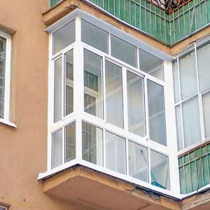 Французское остекление балкона Slidors (Слайдорс)