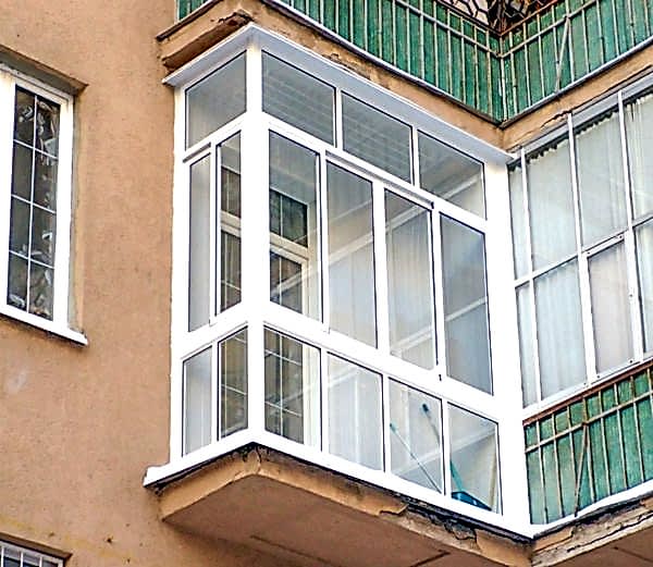 Французское остекление балкона Slidors (Слайдорс)