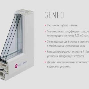 Оконный профиль Rehau Geneo